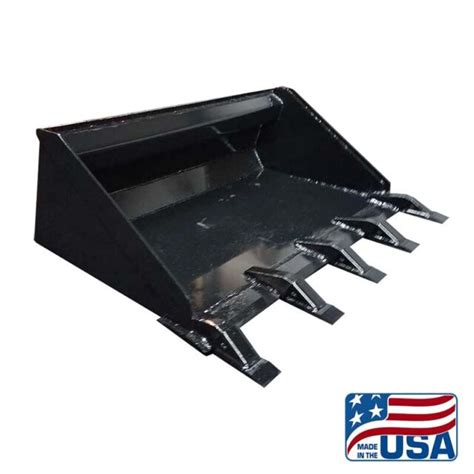 42 inch mini skid steer bucket|smooth bucket for skid steer.